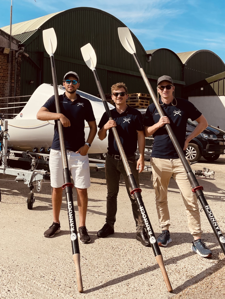 Four engineers rowing 4’800 kilometres for global sustainability
