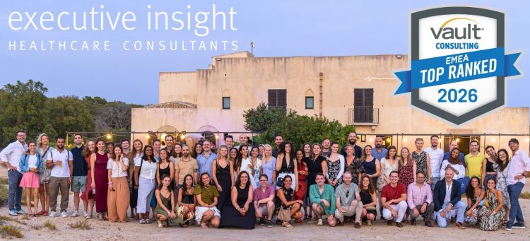 Rated by our team - Executive Insight again in Vault's top-tier in EMEA Rated by our team - Executive Insight again in Vault's top-tier in EMEA