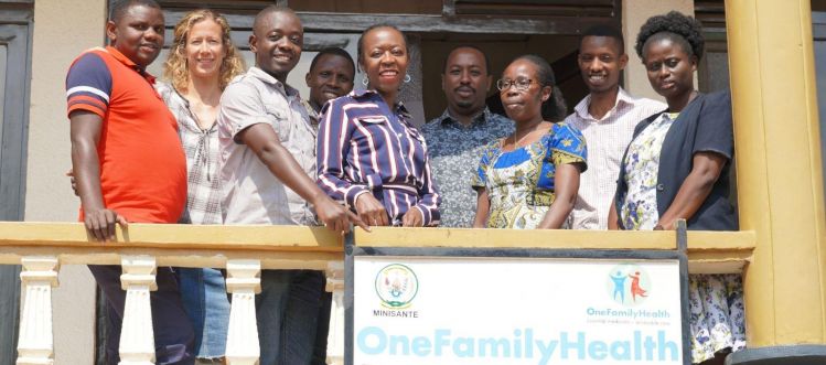 Executive Insight Team training One Family Health in Rwanda