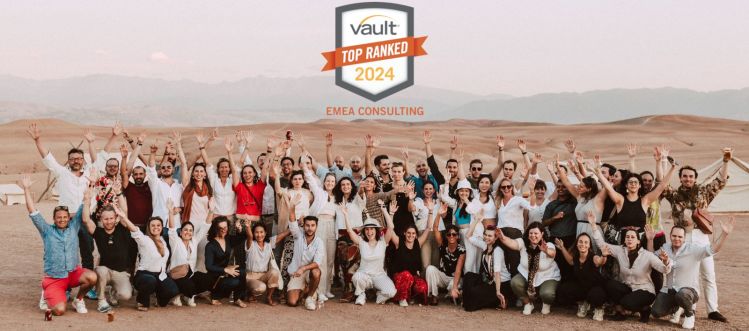 Executive Insight scores high in the Vault ranking 2024 - especially in firm culture